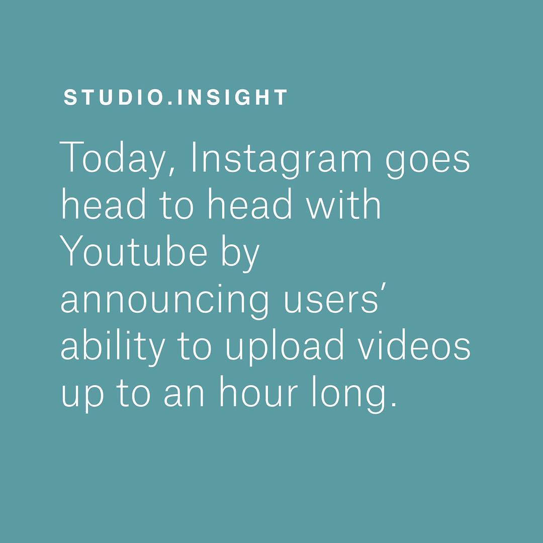 Will this mark a turning point in competition between two heavyweight social media platforms? #YouTube or #Instagram, who will win? You decide.