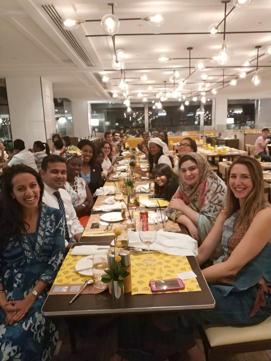 Swatee's tweet photo. Last night's #GirlsAsAgentsofChange dinner with @WITHandFORgirls and @WomenDeliver teams and young leaders.A relaxed evening with amazing organisations and winners towards #girlledchange #GNB2018 https://t.co/PXR9fuUfzQ