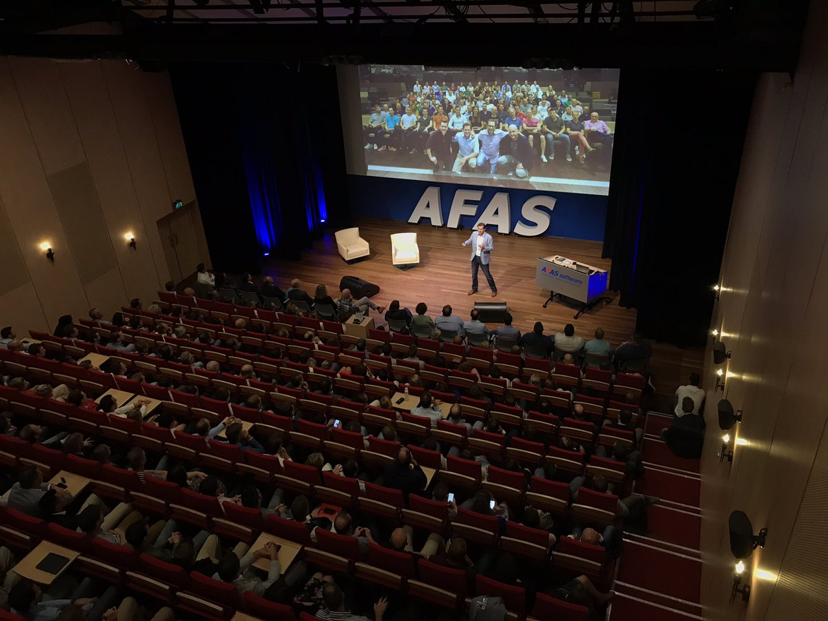 AFAS's tweet photo. De AFAS Partnerdag is begonnen! Wat een geweldige opkomst. Veel plezier vandaag! #AFASPartnerdag https://t.co/zLMYaDQwbO