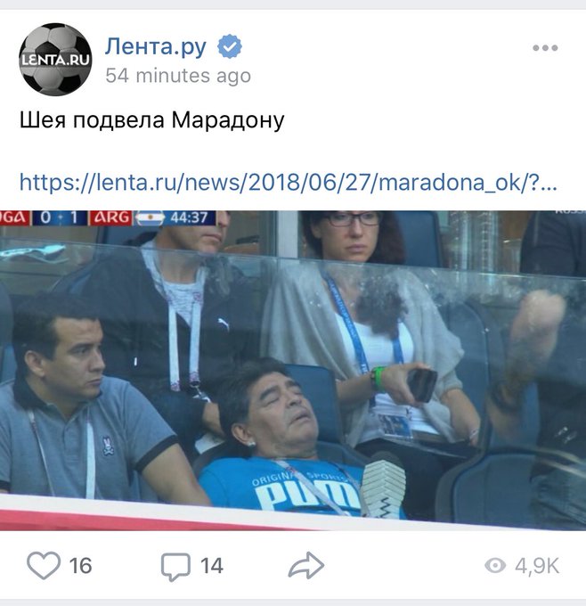 Марадона: Не успел объебаться коксом  Русские СМИ: https://t.co/hszR24gmSb<a href="/tag/bdsm"class="tags"><span>#bdsm</span></a><a href="/tag/hot"class="tags"><span>#hot</span></a><a href="/tag/sex"class="tags"><span>#sex</span></a><a href="/tag/new"class="tags"><span>#new</span></a><a href="/tag/live"class="tags"><span>#live</span></a><a href="/tag/porn"class="tags"><span>#porn</span></a><a href="/tag/tranny"class="tags"><span>#tranny</span></a><a href="/tag/femdom"class="tags"><span>#femdom</span></a>