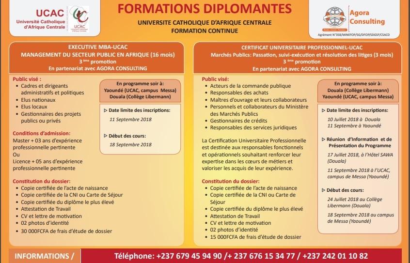 AgoraConsult1's tweet photo. #CapacityBuilding #UniversityCertificate Executive #MBA #CUP #Public_Contracts in partnership with #UCAC
#Agora_Learning, our Skills Training Department, carries out capacity-building actions addressed to executives and agents from the public, private and civil society sectors https://t.co/V1xB4THZ2j