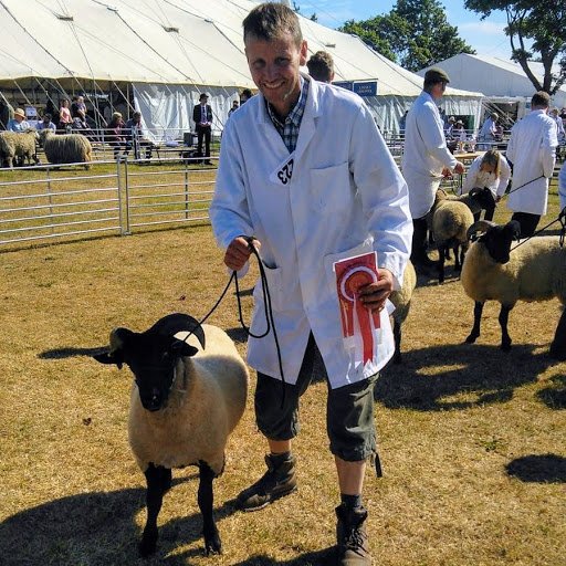 First win of the day for our farming team at #RoyalNorfolk - Our very own Iain Stephen with his Norfolk Horn Ram - 1st place. #NorfolkHorn #British #Farming