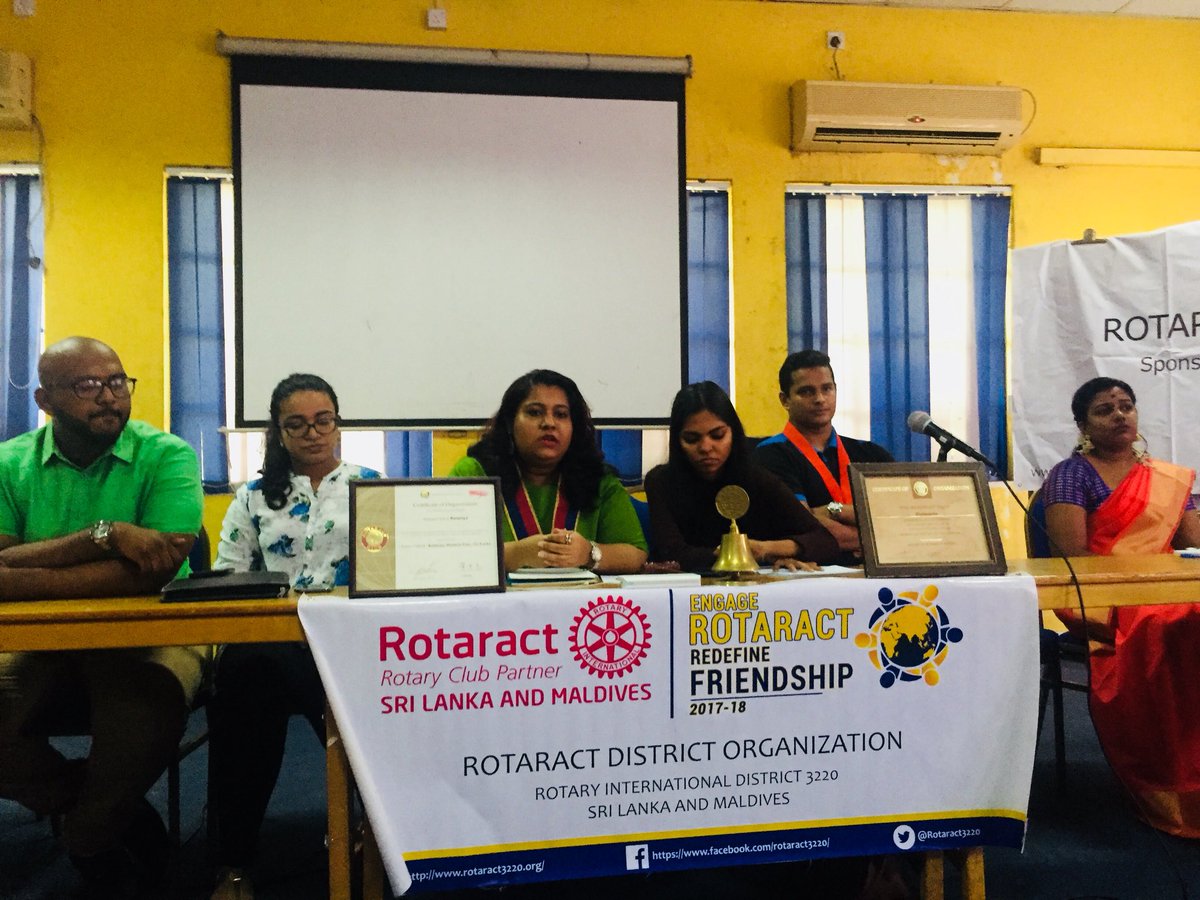 Rotaract3220's tweet photo. Final District Council Meeting for the Rotary Year 2017-18 is underway. 

#Rotaract3220 #EngageRotaract #RedefineFriendship https://t.co/YEEf46ymkG