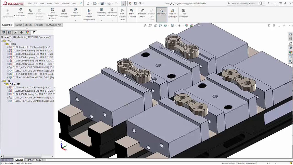 AutodeskHSM's tweet photo. If you have ever had your CAM menus start to act weird, this tip can get you back to normal. #HSMWorks https://t.co/WUWwAAreRC https://t.co/UcYHkP24Nu