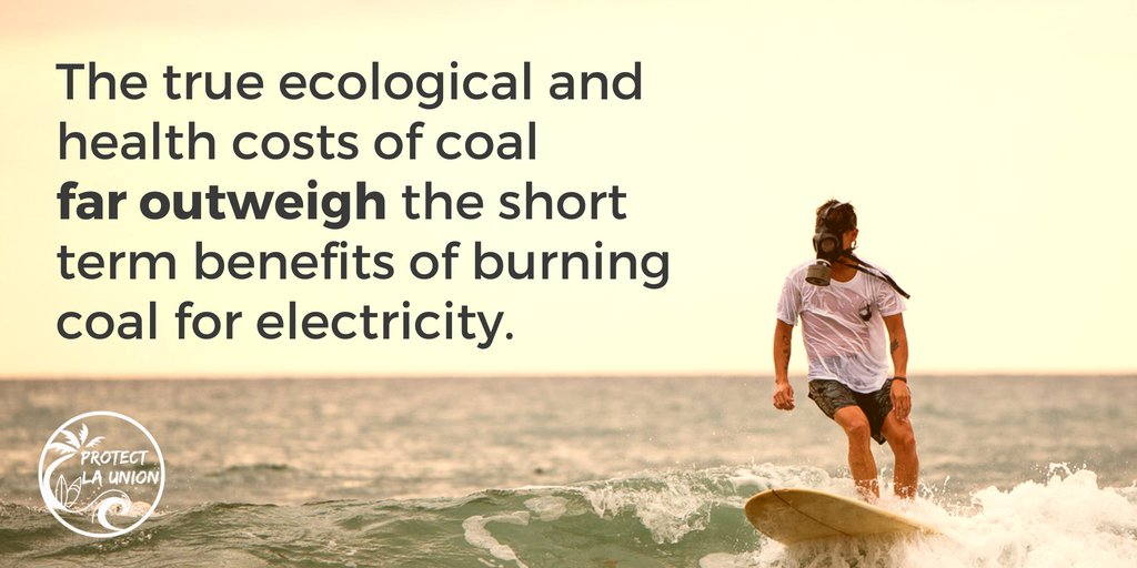 gpph's tweet photo. Electricity from coal is just not worth it! Sign and RT this to #ProtectLaUnion >> https://t.co/rIIuLg3ogM | #BreakFree #BreakFree2018 #BreakFreeFromFossilFuels https://t.co/KEtA6E1fqr