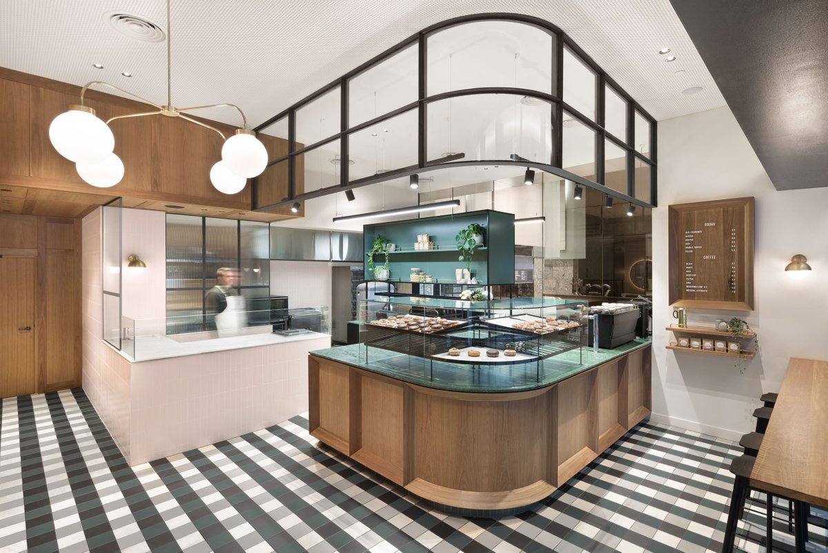 PrimaryPhotos's tweet photo. Dough Boys Donuts in Melbourne by Studio Esteta.  Photography by Sarah Anderson. #architecture #interior #shopfront https://t.co/nVnBq9w3Lf https://t.co/A1JuXKNOHh