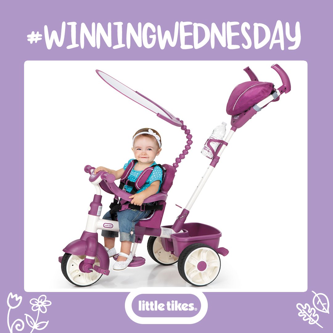 LittleTikesUK's tweet photo. Happy Wednesday everyone!😄
To be in with a chance of winning your very own 4-in-1 Trike, simply RT this post and make sure you're following us🚴‍♂️
Competition ends 27.06.18 - midnight. T&amp;Cs apply.
#WinningWednesday https://t.co/VaQn4vhZ58