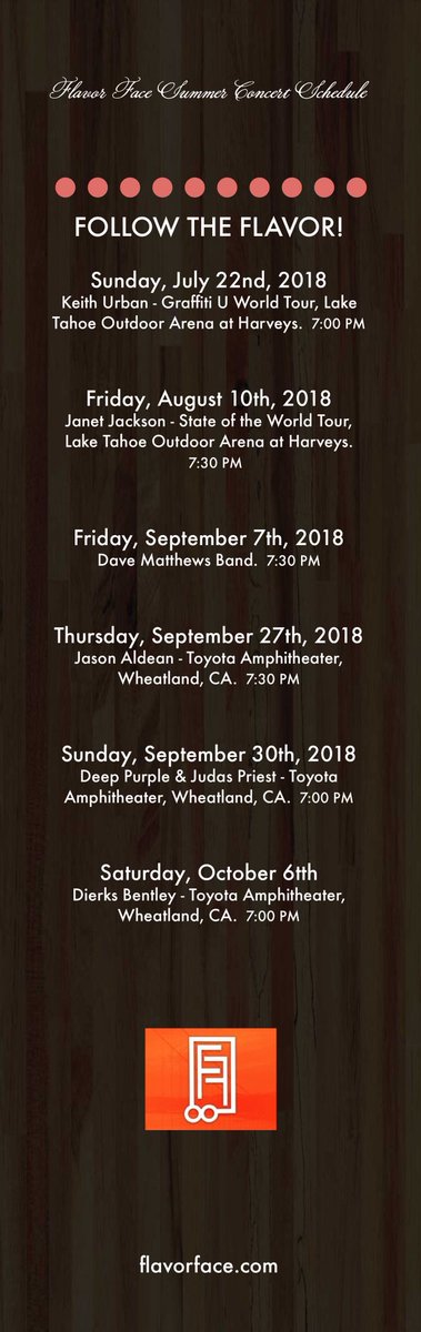The Flavor Face Summer Concert Series!!
#flavorface #foodtruck