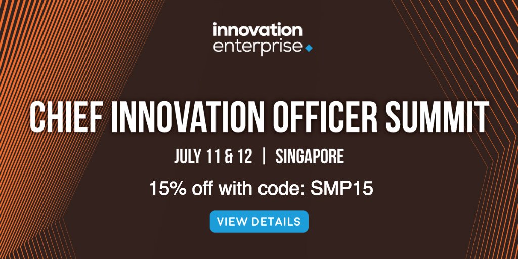 smponline's tweet photo. Divine #innovation: 
Learn how global #CINOs create global innovation success at the Chief Innovation Officer Summit #Singapore/@IEGroup https://t.co/PiBIEs9qQb #CINOAsia #SMPDiscounts https://t.co/0N2GwI0Rze