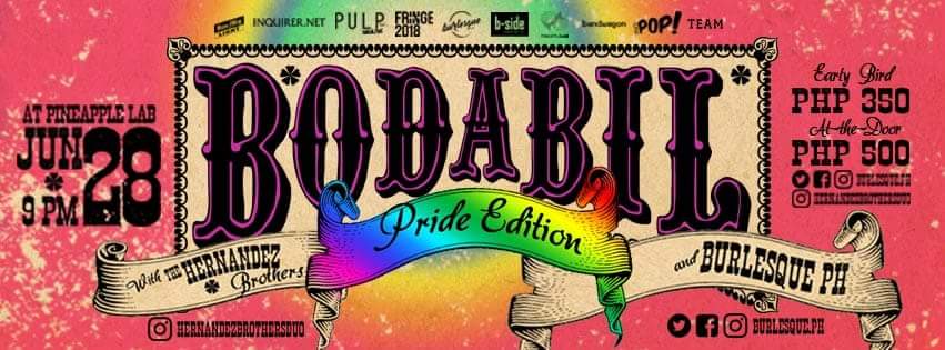 drewskieob's tweet photo. Debuting an extra-special, extra-gay Pride routine for tomorrow's show! Watch me and the other LGBTQueens at Bodabil 🏳️‍🌈💖 #BurlesquePH 

https://t.co/4DONoRVVU5 https://t.co/n2MOvuRknK