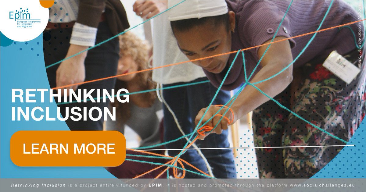 Have you implemented an innovative solution that contributes to rethinking #migrant inclusion in Europe? Read more about our call Rethinking #inclusion and share your solution on our platform! <a href="/TheEPIM/">European Philanthropic Initiative for Migration</a> #migrants #inclusion #Europe buff.ly/2yOM3Qn