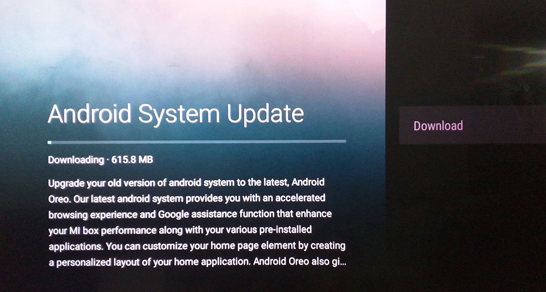 iYousif's tweet photo. #FINALLY the Oreo arrived! 😭
#Android #Oreo #Xiaomi #MiBox #MiBox3 https://t.co/KACYmXWDbg