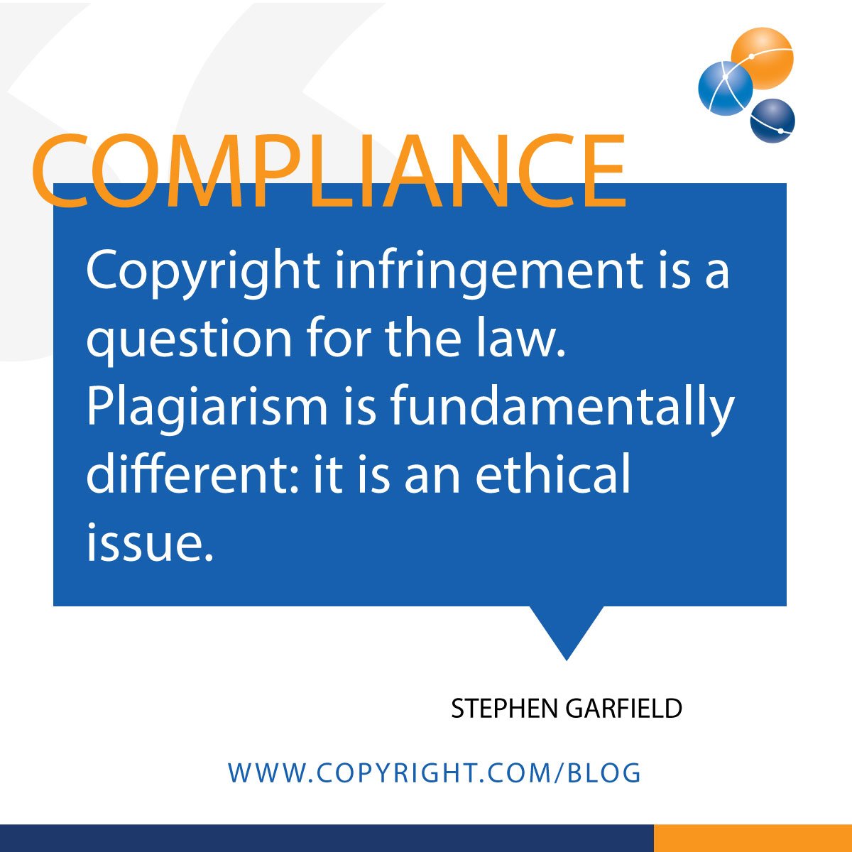 A case of #plagiarism may not be infringement – and vice versa. Make sure you understand the differences: Plagiarism vs. #Copyright Infringement copyright.com/blog/plagiaris…