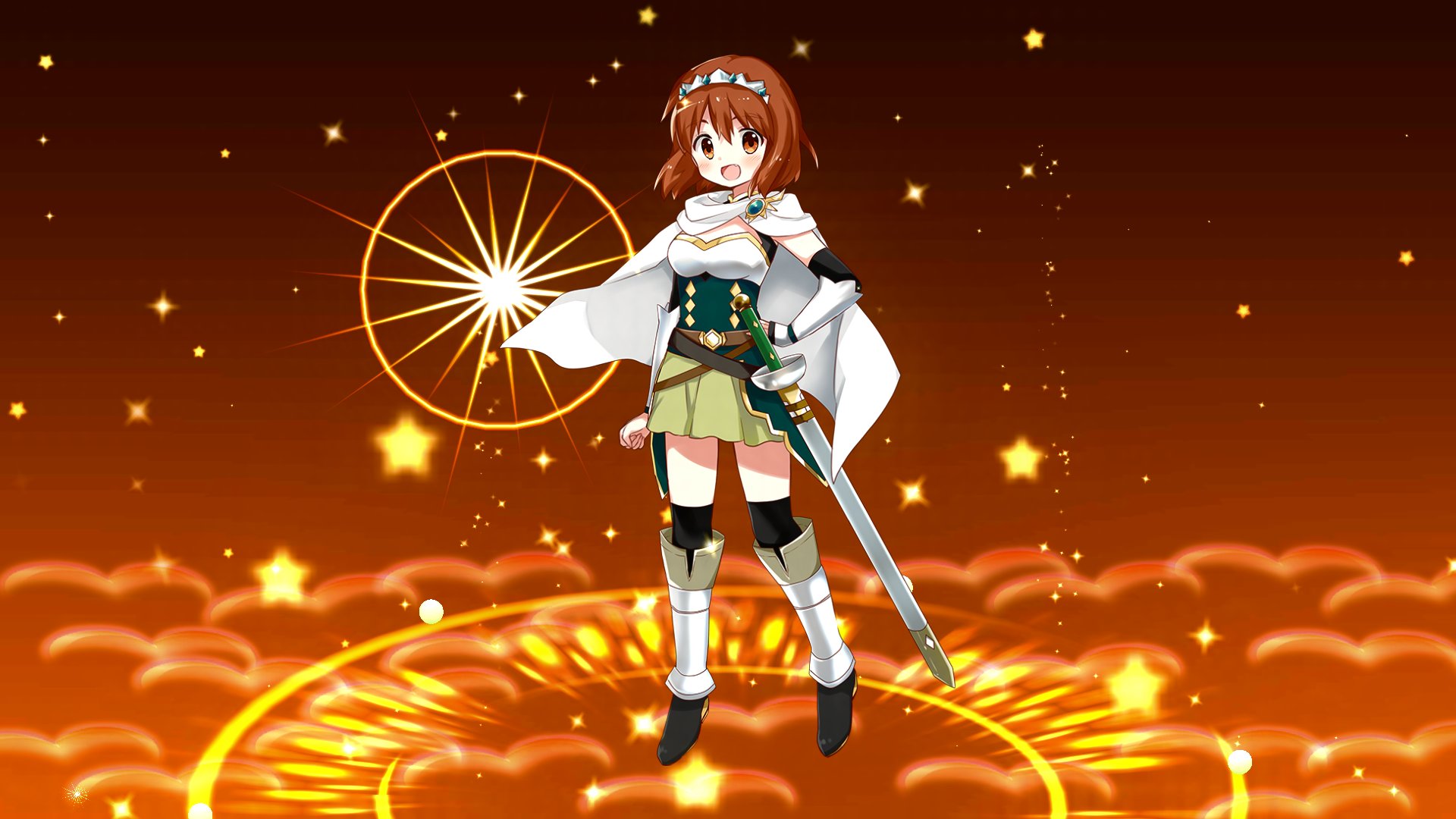 ちゃんみお 4猪熊陽子ちゃん進化 進化画面スクショ取り損ねちゃった この前の日向緑ちゃん進化後に続いて こっちもあまり代わり映えしないんやね きらファン きんいろモザイク 猪熊陽子