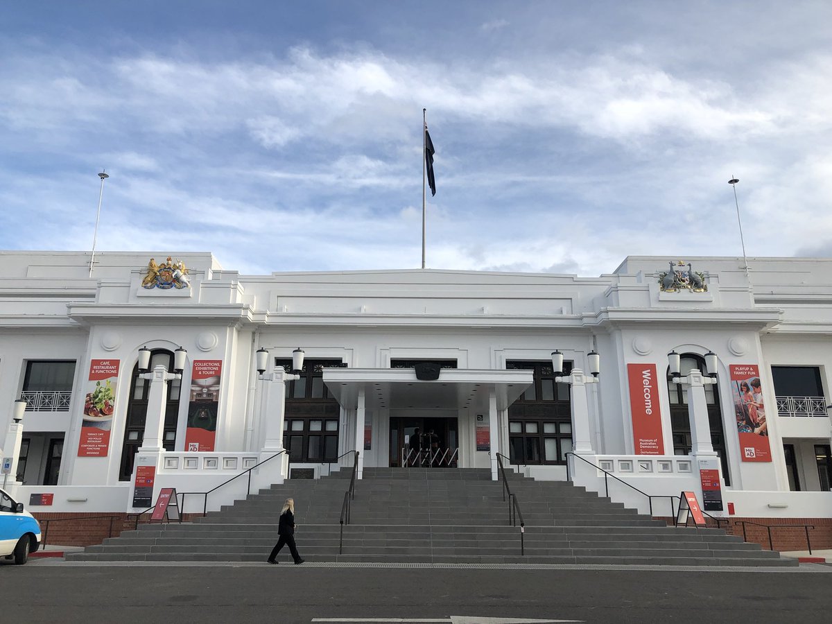 melissatraveler's tweet photo. Looking forward to celebrating the achievements of the ARC Centre of Excellence for Climate System at Old Parliament House tonight. #ClimateShowcase @ClimateSystem @arc_gov_au https://t.co/hI9mUfAqOt