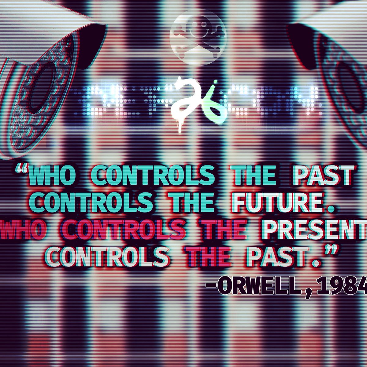defcon's tweet image. #DEFCON #defcon26 #orwell #1984