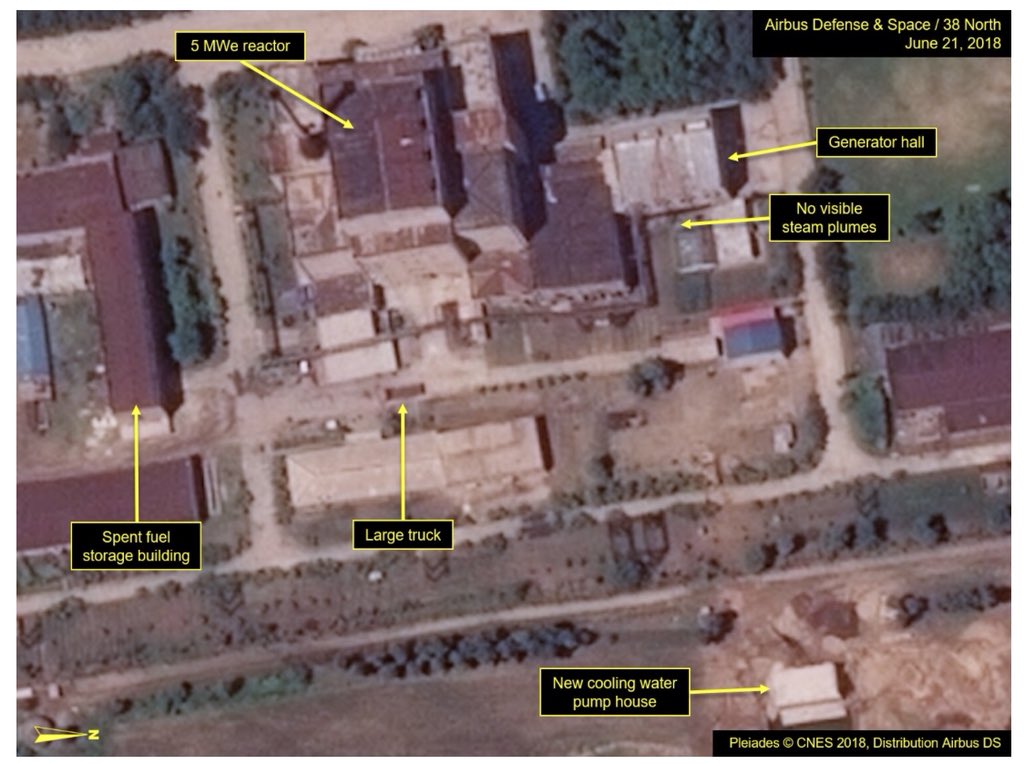 willripleyCNN's tweet photo. Monitoring group @38NorthNK releases new analysis of satellite imagery, says North Korea appears to be making “rapid” improvements to Yongbyon Nuclear Scientific Research Center — even as denuclearization talks continue. S. Korea Unification Ministry: “We’re watching it closely.” https://t.co/p4PGO7r2WU