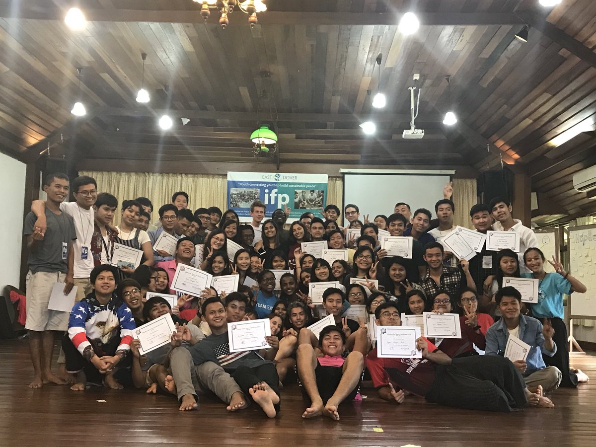 IfPeace_'s tweet photo. Closing ceremony for the Mae Sot conference underway. Well done @UWCSEA_Dover @UWCSEA_East https://t.co/k0NmG00lZM