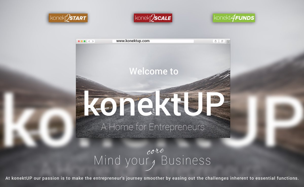 konektUP's tweet photo. At konektUP our passion is to make the entrepreneur’s journey smoother by easing out the challenges inherent to essential functions.
#entrepreneur #journey #konektup #startup #startupjourney #worldstartup #investment #funding #service #businessservice #support #corebusiness https://t.co/mFDhPTz6Fb