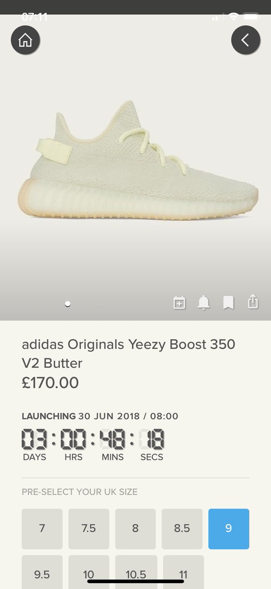 adidas yeezy notification
