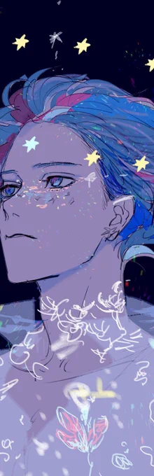好きな色使ってる時の幸せ感素晴らしい… 