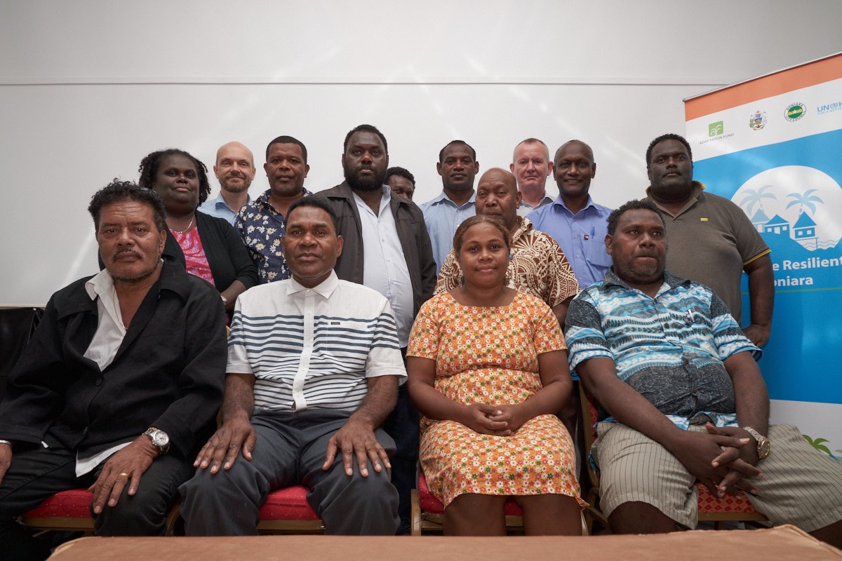 RHoniara's tweet photo. Climate Resilient Honiara Project Management Committee held with, PS Waleanesia, MLHS, Prof. McEvoy of @RMIT, @bernhard_barth1, key #Climate and #Urban partners. Agreeing work plan, partners, safeguards and Knowledge Management, Advocacy and Communication among others https://t.co/rQRVR7S99u
