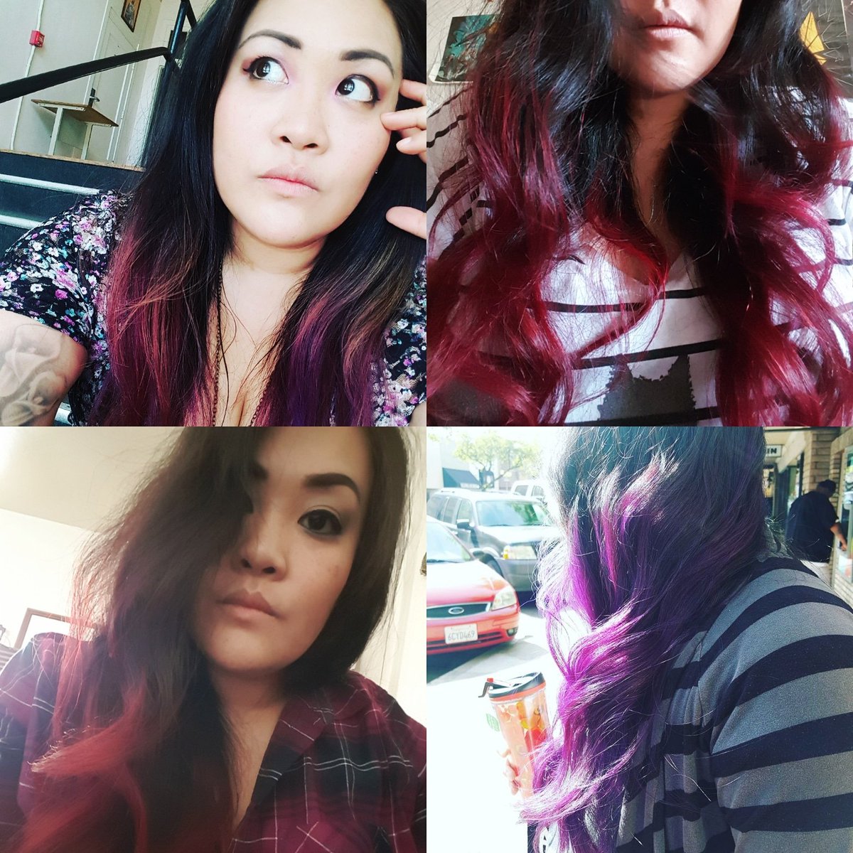 KrysJanae's tweet photo. I miss my crazy hair. 🖐😀 Should I do something new or go back to being fiery/Psylocke? 💋

#notsponsoredby #pravana #colors #hairstuff https://t.co/G3x58ZWBCD