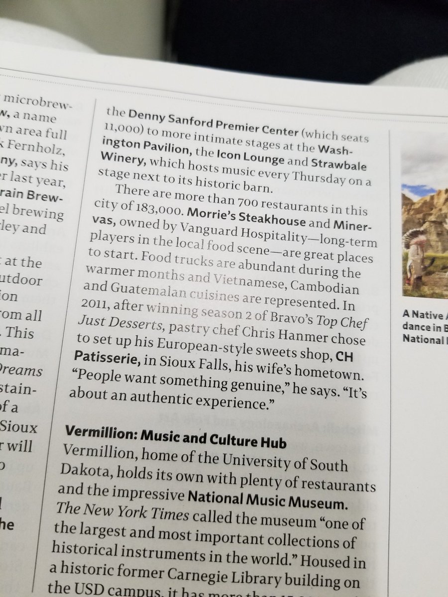 Some love for my good friend's restaurants in Delta's Sky magazine! Morrie's Steakhouse = so. good.