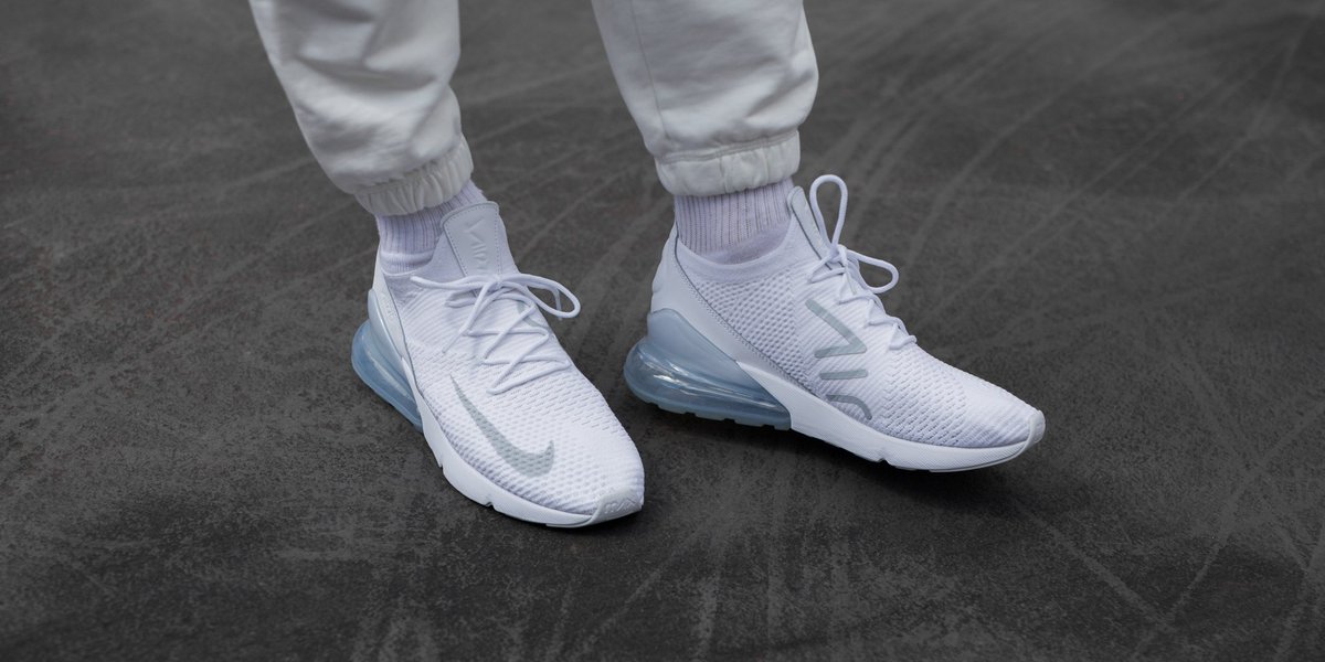 air max 270 flyknit white