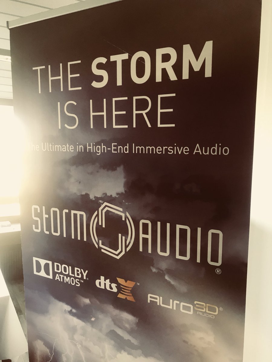 electricstring's tweet photo. Start of a great day with our friends @StormAudioFR @PulseCinemas #Nantes #immersiveaudio #itsastringthing https://t.co/bV7R7FYJVD