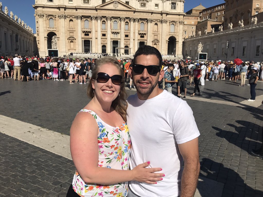 BHGirlsSoc's tweet photo. We made it to Rome and had the opportunity to see and listen to Pope Francis @Pontifex! https://t.co/GROT4l8JTA