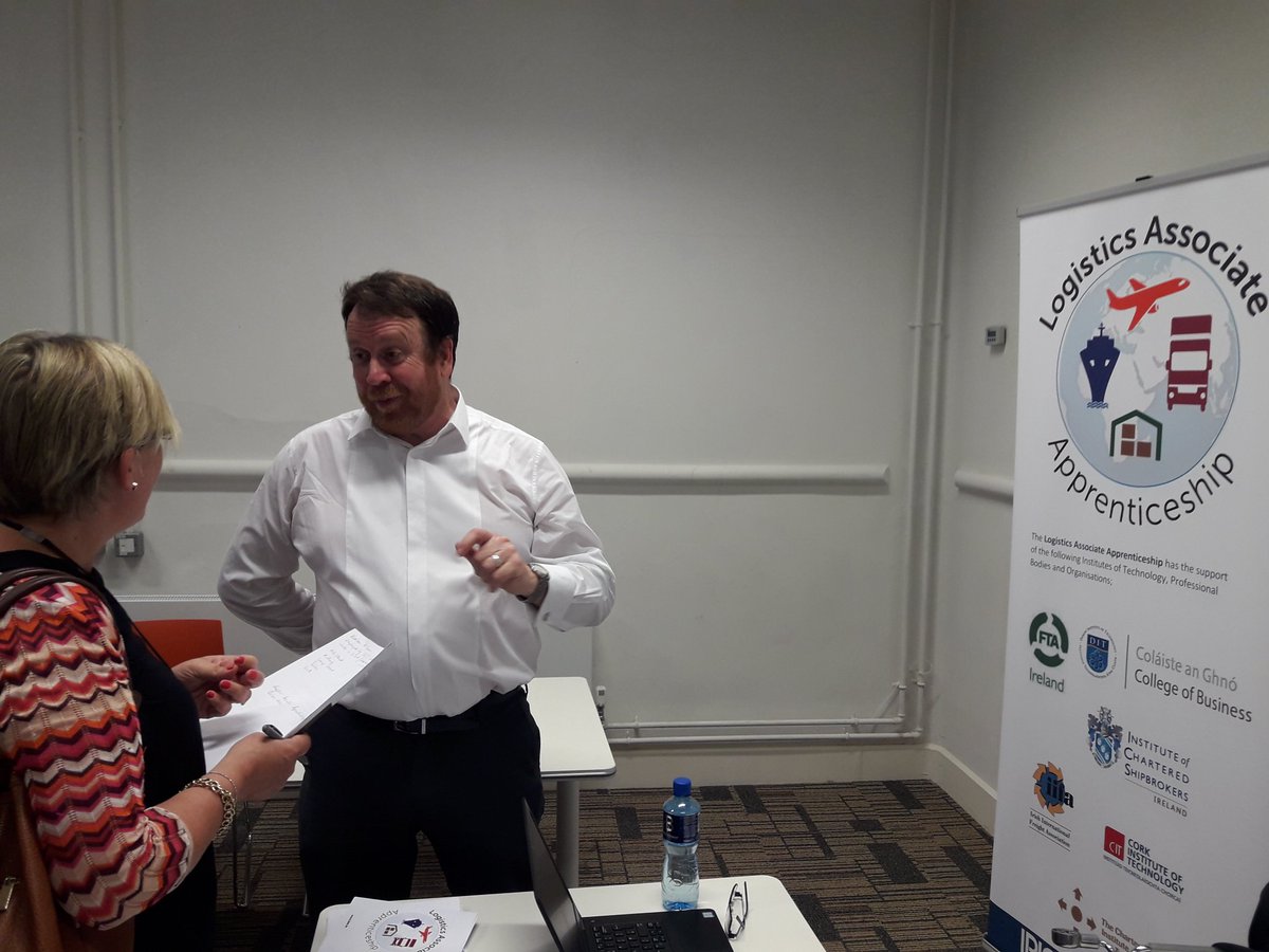 newsfromftai's tweet photo. Great interest in the new #logisticsassociate apprenticeship this morning at the @ditofficial apprenticeship event in Grange Gorman. @SkillsDublin @apprenticesIrl https://t.co/HP8ZHswvYT