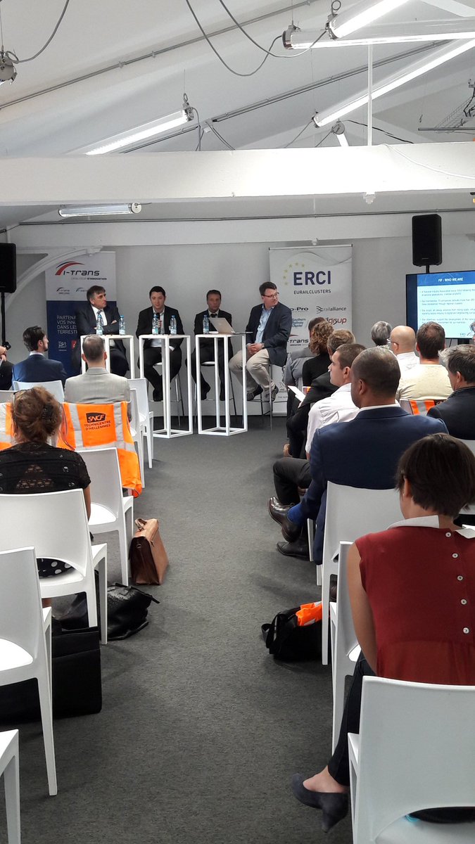 Pole_iTrans's tweet photo. Round Table n°2 : Cybersecurity and railway certification with @smithsinterconn #EPSF #FIF @Alstom and #CERTIFER https://t.co/3UiWDiT9nB
