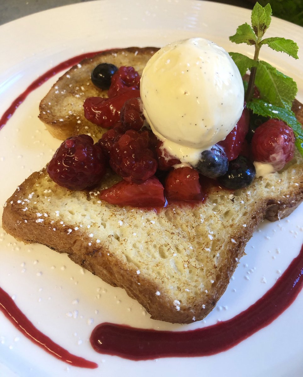 weerestaurant's tweet photo. Pain Perdu with Home Made Vanilla Ice Cream. Proving popular on the new menu. #lostbread. https://t.co/EDRGmCIMnu