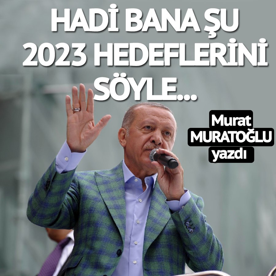 Hedefleri açıklayalı tam 8 yıl oldu, 5 yılı kaldı! Sahi, doların düşmesini, faizin inmesini, enflasyonun gerilemesini nasıl sağlayacaksın? Cari açık, bütçe açığı, ithalatı nasıl durduracaksın? Tarımı, eğitimi, inşaatı nasıl kurtaracaksın?
sozcu.com.tr/2018/yazarlar/…