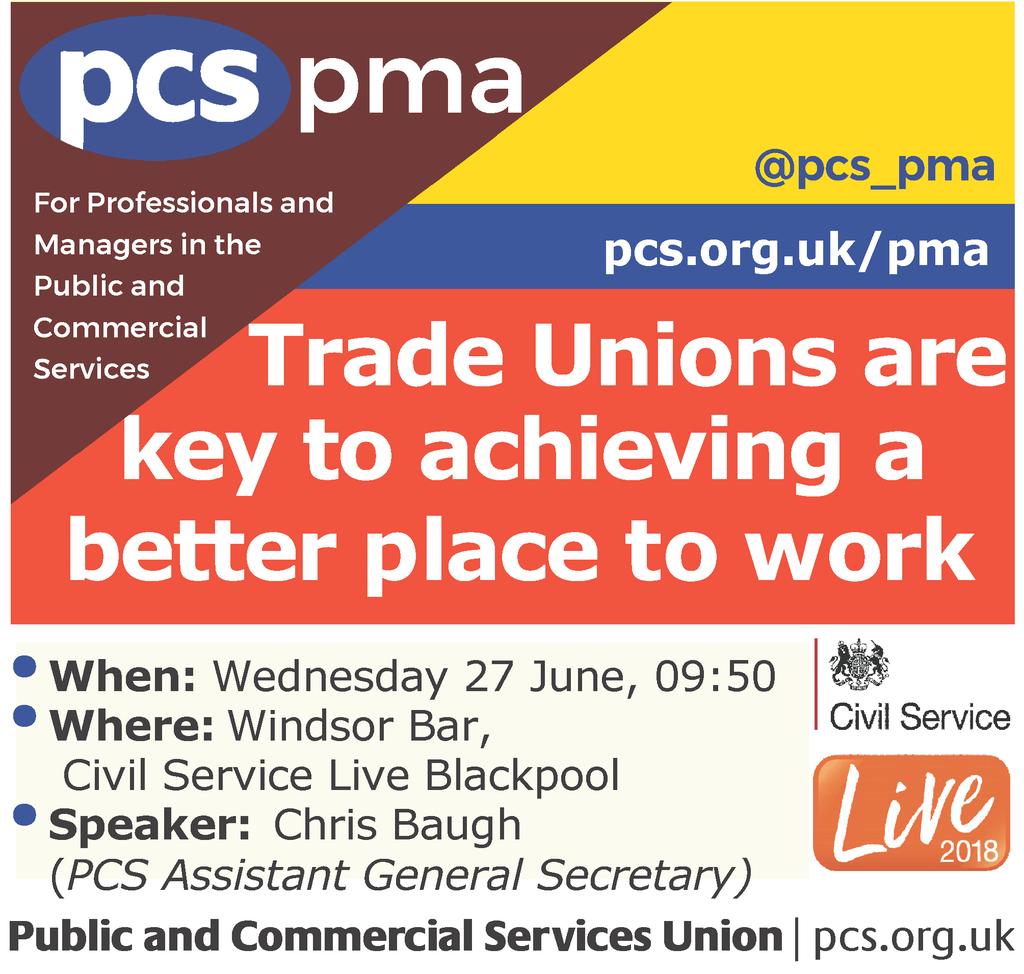 As our pay campaign (and weather)hots up we're in Blackpool for #CivilServiceLive Come visit us today <a href="/pcs_union/">PCS Union (pcs.org.uk)</a> <a href="/ChrisBaugh5/">Chris Baugh</a>