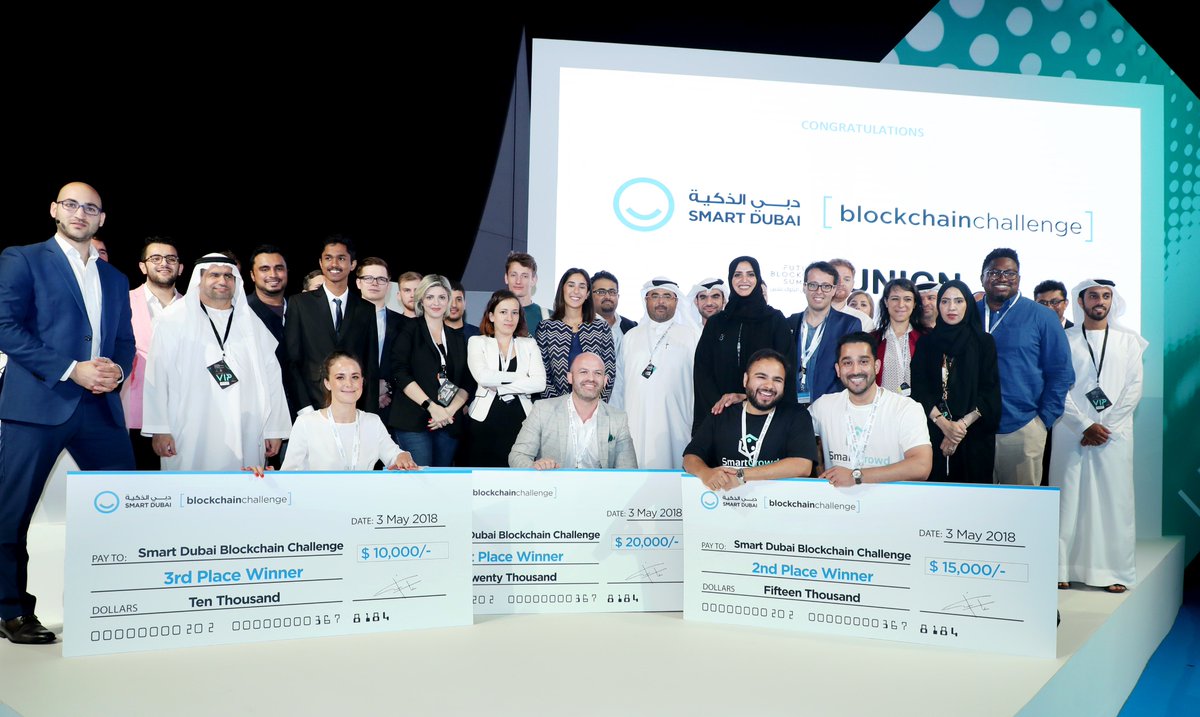 dxbontheblock's tweet photo. 200 applicants from 85 cities across 44 countries all down to 17 finalists. Meet the @SmartDubai #BlockchainChallenge finalists.
#DXBONTHEBLOCK #FBSummit2018 https://t.co/5a3QreTxlg