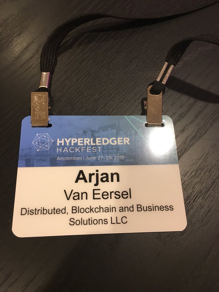 ArjanVanEersel's tweet photo. Ready for @SovrinID #indy stuff at #hyperledgerhackfest https://t.co/oHeHyVFbxZ