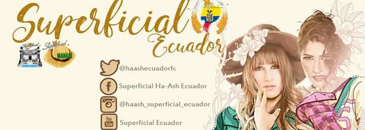 HaAshEcuadorFC's tweet photo. Nuestras cuentas oficiales son: 
•Instagram: @haash_superficial_ecuador 
•Facebook: Supercial Ha-Ash Ecuador 
•Twitter: @HaAshEcuadorFC
 •YouTube: Superficial Ecuador

#Evy https://t.co/nbNQTr9cyp