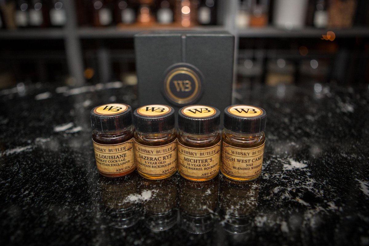 New to American Whiskey? This taster box ($88) will open up a new world for you. Join the community: facebook.com/groups/2001362… #whiskeywednesday #manhattansg