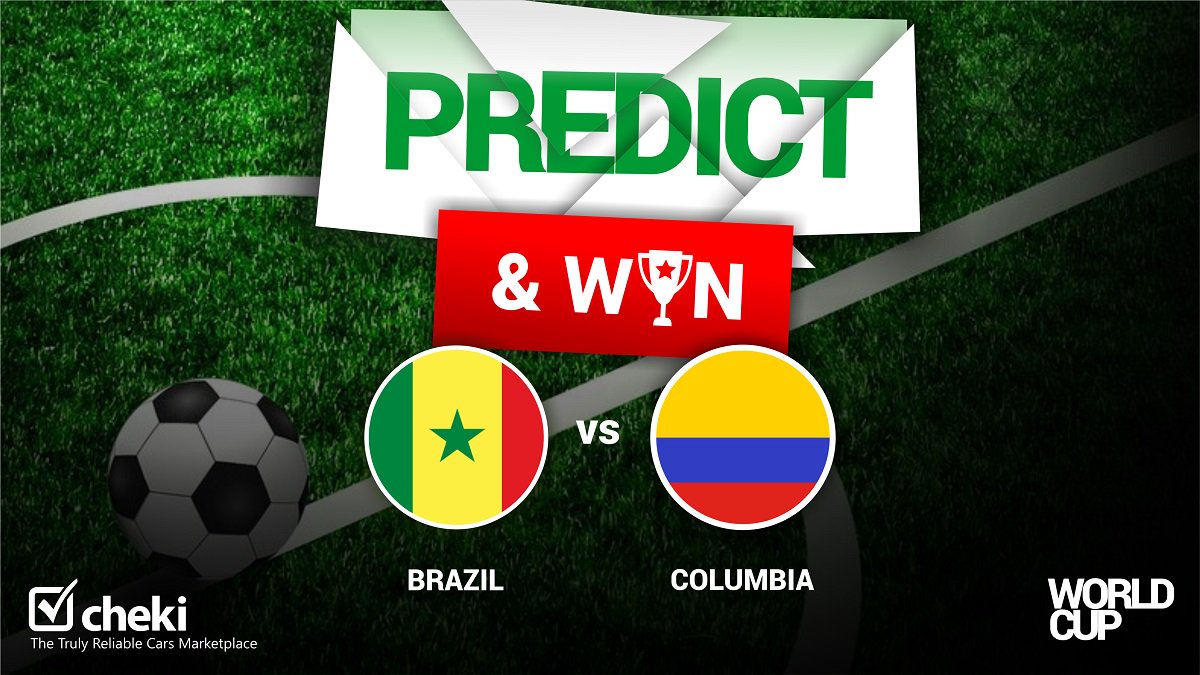 AutochekAfrica's tweet photo. Predict the score line of the game between Senegal &amp; Columbia on June 28 (3pm Nigerian time) &amp; stand a chance to win 2K airtime. More games to come.
RULES: Follow/Like the page &amp; predict. #NGA
#SellCarsFaster #BuyCars #WorldCup #PredictAndWin #SenegalVsColumbia https://t.co/1OqAEW5oNO