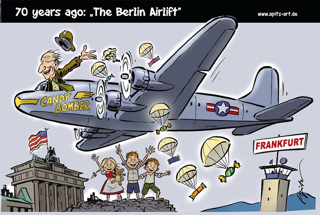 Patrick Kunkel Kleiner Nachtrag Zum Gestrigen Jubilaumstag Der Berliner Luftbruecke Theberlinairlift Danke Michael Apitz Fur Diesen Cartoon T Co Pgkufhnwqe