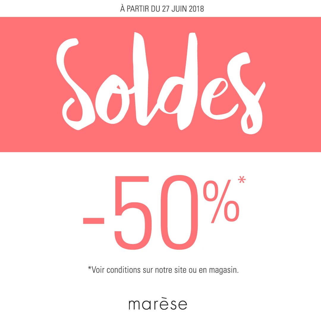 boutique_marese's tweet photo. SOLDES : -50% sur la collection Marèse été 2018 et accessoires ! (Voir conditions en magasins ou sur notre site). 
► https://t.co/ObhpHAC7PM  #soldes #summertime #fashionkids #marese https://t.co/381K9fjU9p
