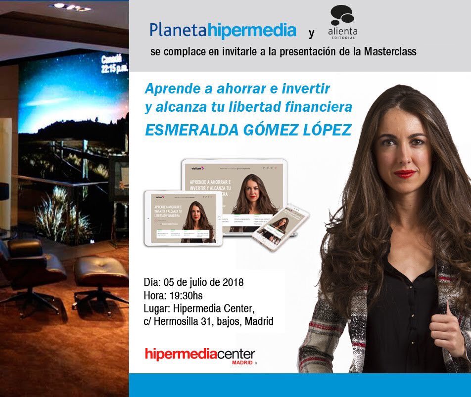 💰 ¿Se puede aprender a ahorrar?
💰 ¿Se puede alcanzar la libertad financiera?

El 5 de julio presentamos la #masterclass de la experta y autora de #TuLlaveALaLibertadFinanciera, <a href="/Esmeralda__GL/">Esmeralda Gómez López</a>. ¡Te esperamos!