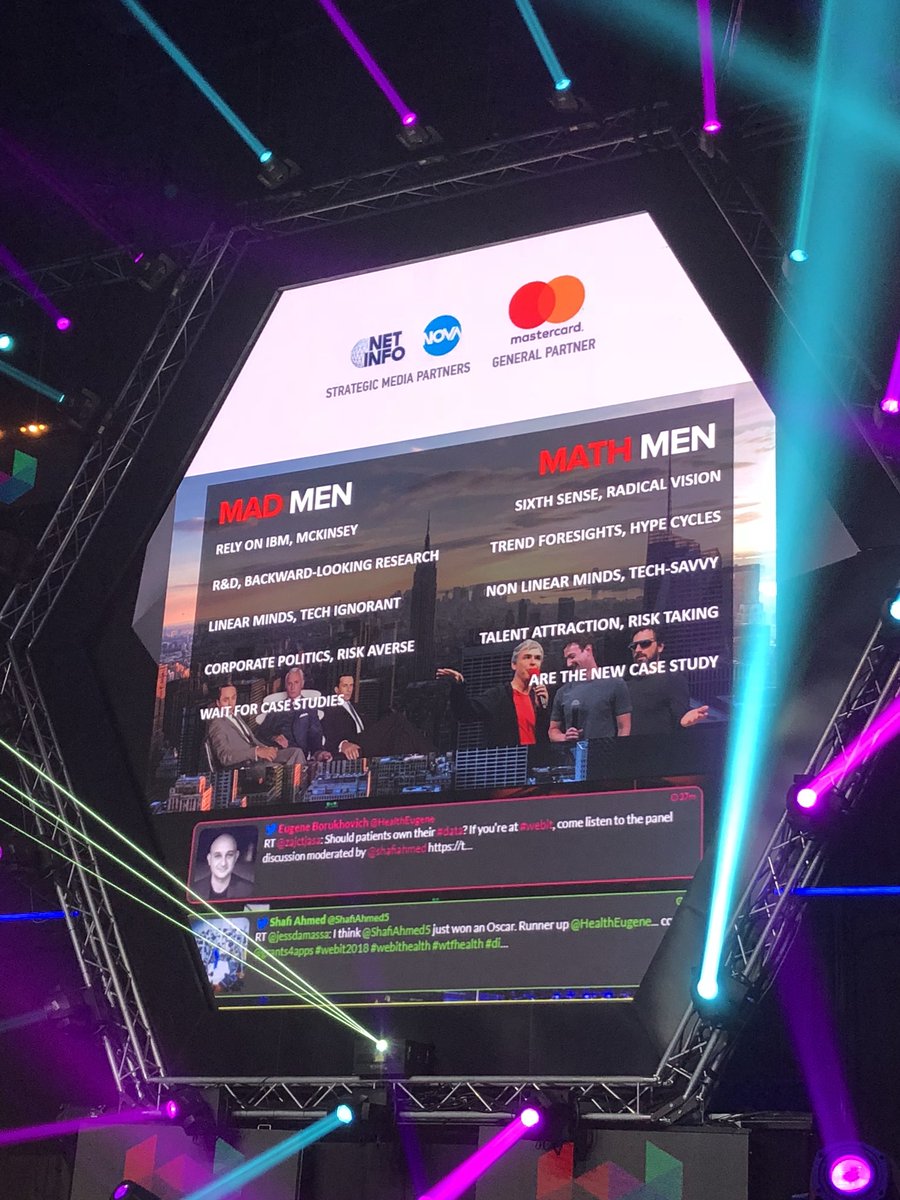 IngramMicroBG's tweet photo. @IgorBeuker at the #webit2018
#mathmen v #madmen concept... https://t.co/DHiye2xBsA