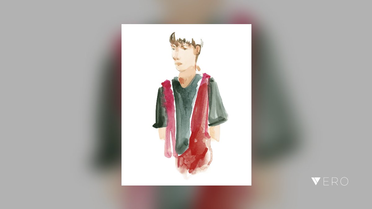 Another #sketch I did during the #BethanyWiliams SS19 Presentation at <a href="/LondonFashionWk/">London Fashion Week</a> Men's: francescoloiacono.com <a href="/aaron__skipper/">Aaron Skipper</a> <a href="/charliAmakeup/">Charli Avery</a> <a href="/San_Patrignano/">Comunità San Patrignano</a> <a href="/AdidasLondon/">Adidas London</a> <a href="/HachetteBooks/">Hachette Books</a> <a href="/conlon_scarlett/">Scarlett Conlon</a> <a href="/hachetteuk/">Hachette UK</a>  <a href="/VeroTrueSocial/">VERO MUSIC</a>