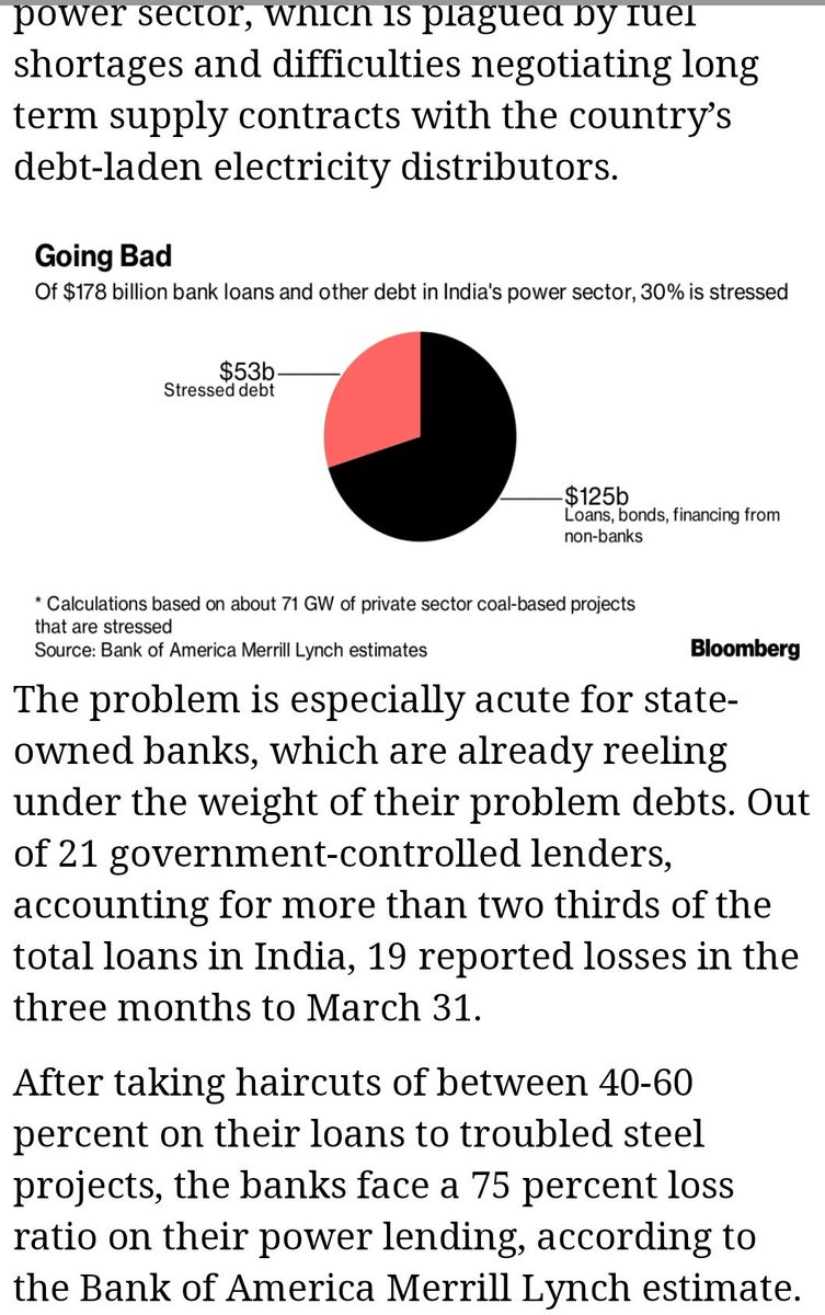MarkPlackett1's tweet image. With a 75% loss ratio that's an important #strandedasset #coal