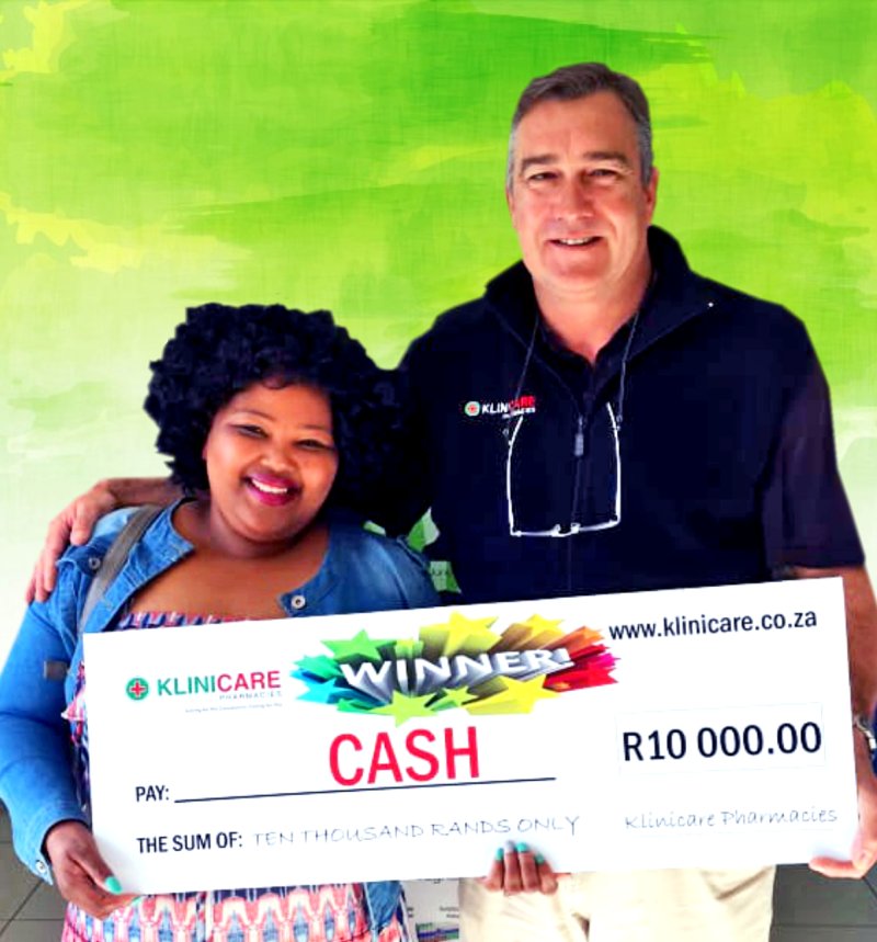 klinicare_phy's tweet photo. CONGRATULATIONS to our 2nd #WinterWarrior winner, Asanda, a Klinimed Client! Remember to ENTER today to stand a chance to WIN R10 000 every week! 11 more chances left! https://t.co/bccWXtrkg4