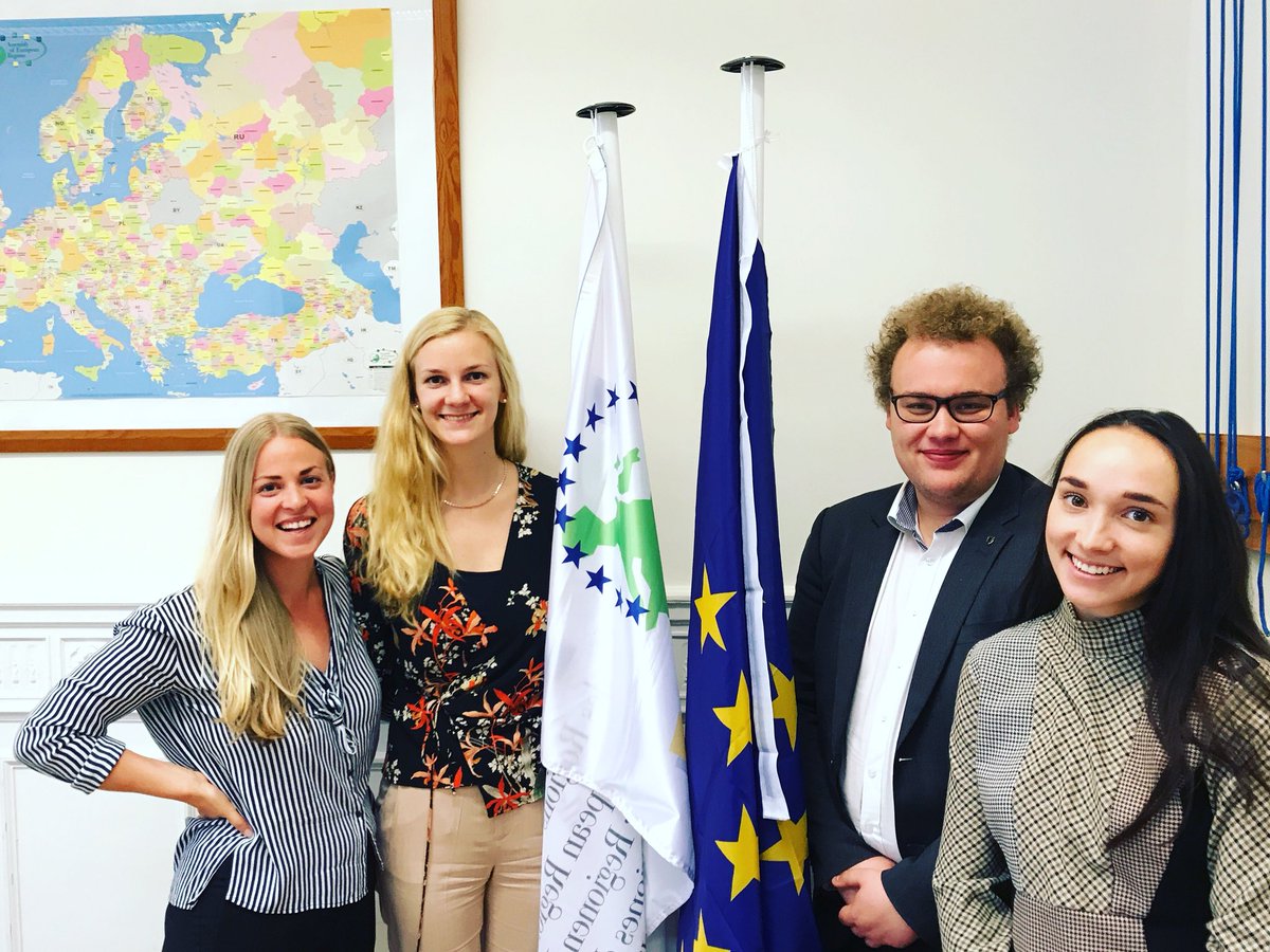 Meeting with the AER Youth Regional Network presidium in Brussels. Lots of exciting plans for the up-coming year when we are relaunching the network with new statues, political statements and action plans. Stay updated at yrn.aer.eu!