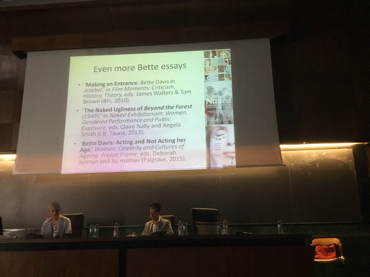 Martin Shingler, Very relevant references on Bette Davis, a celebrity. #CelebrityStudies #celebstudies #CelebrityStudies18